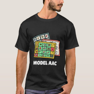 モデルAacコアボード言語病理学言語音声パット Tシャツ