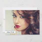 モデルActor Compカード 招待状 (正面)