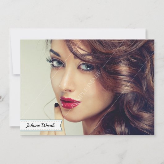 モデルActor Compカード 招待状 (正面)