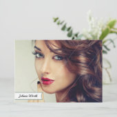 モデルActor Compカード 招待状 (スタンド正面)