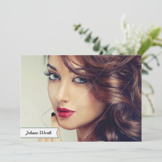 モデルActor Compカード 招待状 (スタンド正面)