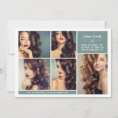 モデルActor Compカード 招待状 (裏面)