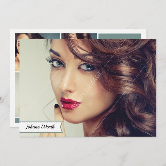 モデルActor Compカード 招待状 (正面/裏面)