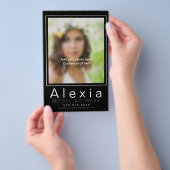 モデルCOMPカードゼッドテンプレートマーケティング チラシ (ハンドル)