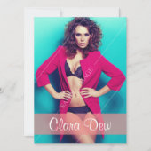 モデルCompカード 招待状 (正面)