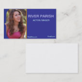 モデルHeadshotの名刺 名刺 (正面/裏面)