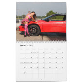 モデルKristin カレンダー (2月 2027)