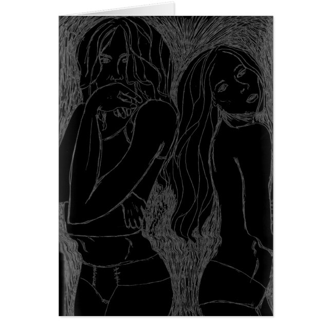 モデルPOSING1空白のなカード (正面)