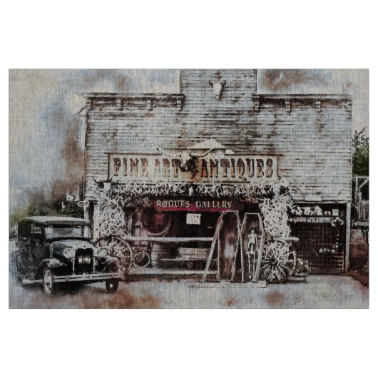 モデルTおよびアンティークストアヴィンテージ ファブリック (ファットクォーター)