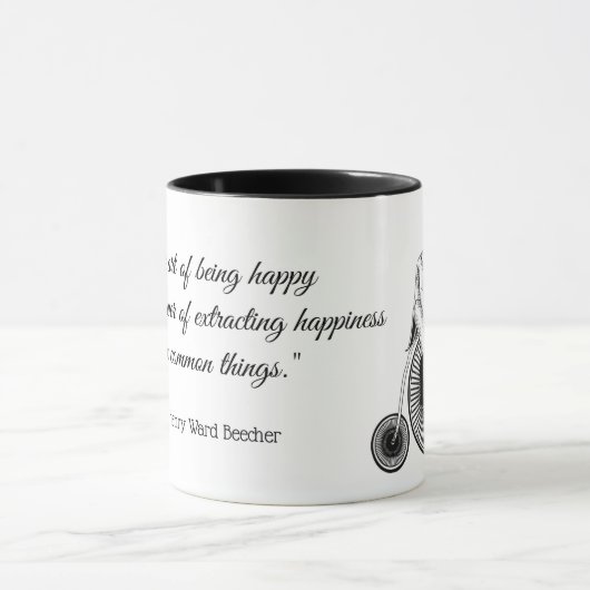 モデルTペニークラシックファントやる気を起こさせる- マグカップ (中央)