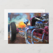 モデルTロードスタービーチサンセットドリームズ ポストカード (正面/裏面)