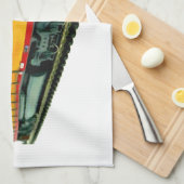 モデルU.P.ディーゼル機関車 キッチンタオル (四つ折り)