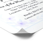 モデレドゥロドジュックスドベビーシャワードゥフルーアサウ ポスター (角)