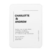 モデレミニマルン・エインラドンホーチゼイット・エインラドン マグネット (縦)