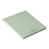 モデンスージグリーンアイディア紙パッド ノートパッド (アングル)