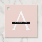 モデン3コラージュ写真とグレーの最高の家族ギフト フェイバータグ (正面)