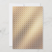 モデン ハッピーエバーアフター ゴールド レセプション 招待状 (裏面)