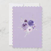 モデールアニバーサーレ40アンクルーラヴァンデ 招待状 (裏面)