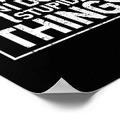 モトおもしろいクロスダート後を追バイは私が ポスター (角)