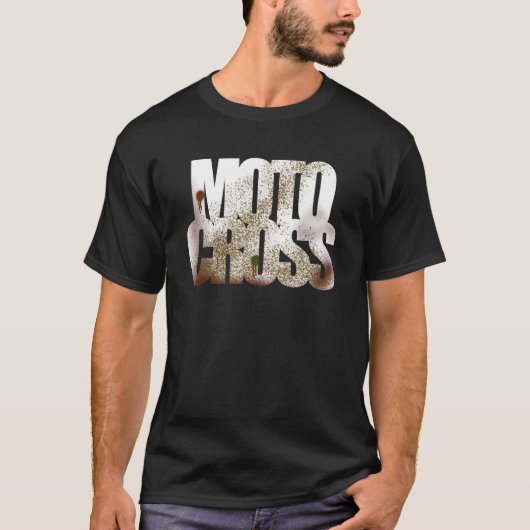 モトのクロスダートの外観 Tシャツ (正面)