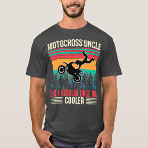 モトクロスおじさん 普通のおじさんみたいだけど、もっとかっこいい Tシャツ