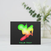 モトクロスお洒落ホイップ ポストカード (スタンド正面)