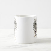 モトクロスに食べて下さい、眠らせて下さい、乗って下さい コーヒーマグカップ (中央)