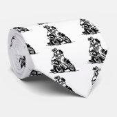 モトクロスのオートバイ ネクタイ (ロール)