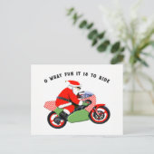 モトクロスのクリスマスカード シーズンポストカード (スタンド正面)