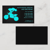 モトクロスのレッスン修理カスタムな名刺 名刺 (正面/裏面)
