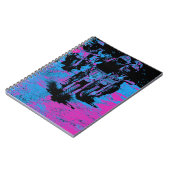 モトクロスの土バイクのチャンピオンのレーサーを"競争させるために"生まれて下さい ノートブック (左側)