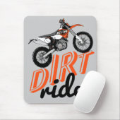 モトクロスの常習者 マウスパッド (マウス)