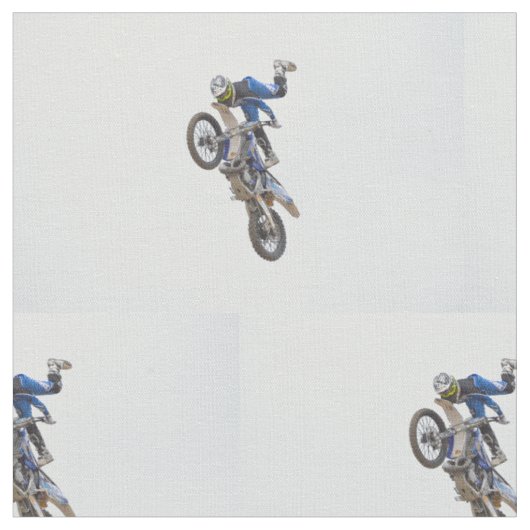 モトクロスの極端のトリック ファブリック (クローズアップ)