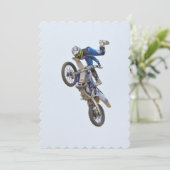 モトクロスの極端のトリック 招待状 (スタンド正面)