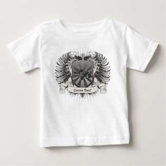 モトクロスの発育阻害の頂上 ベビーTシャツ