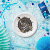 モトクロスの発育阻害 ペーパープレート (パーティー)