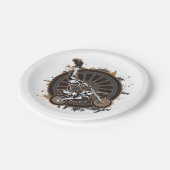 モトクロスの発育阻害 ペーパープレート (アングル)