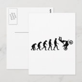 モトクロスの進化 ポストカード (正面/裏面)