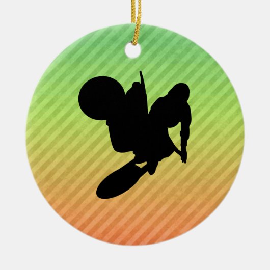 モトクロスの鞭 セラミックオーナメント (正面)