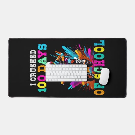 モトクロスの100人の日を潰した デスクマット (キーボード&マウス)