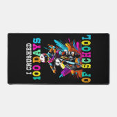 モトクロスの100人の日を潰した デスクマット (正面)