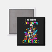 モトクロスの100人の日を潰した マグネット (正面/裏面)