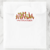 モトクロスアドラゴン忍者 ラウンドシール (バッグ)