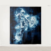 モトクロスエクストリームスポーツ タペストリー (正面)