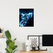 モトクロスエクストリームスポーツ ポスター (ホームオフィス)