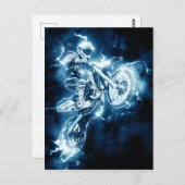 モトクロスエクストリームスポーツ ポストカード (正面/裏面)