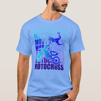モトクロスエンデューロモーターバイクフリースタイルエクストリームスポーツ Tシャツ