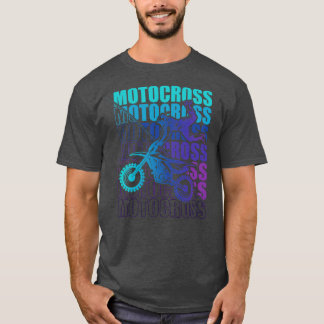 モトクロスエンデューロモーターバイクフリースタイルエクストリームスポーツ Tシャツ