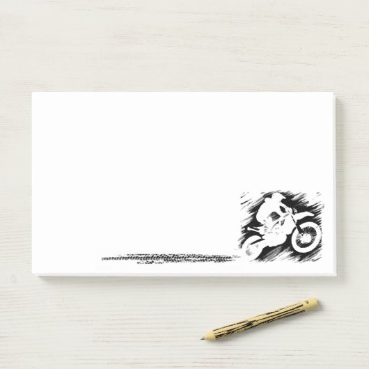 モトクロスオートバイレーシングバイクサイクル ポストイット (デスク)