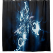 モトクロスカスタマイズ シャワーカーテン (正面)